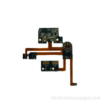Rigid-flex PCB with 2 Layers and Prototype Service, 1.0mm Thickness